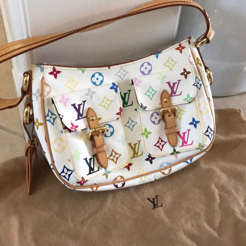 Authentic Louis Vuitton Multicolore Lodge PM Bag